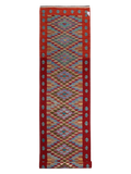 Maimana Kilim Runner - 395 x 83 cm
