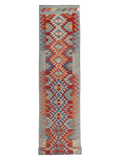 Maimana Afghanistan Kilim Runner - 486 x 82 cm