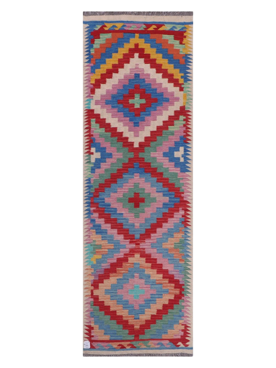 Maimana Kilim Runner - 250 x 79 cm