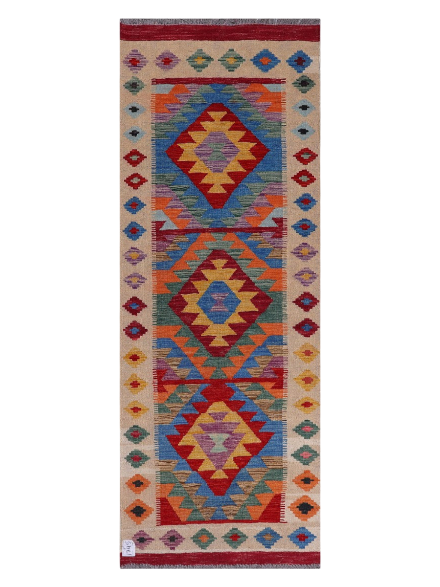 Maimana Kilim - 200 x 73 cm