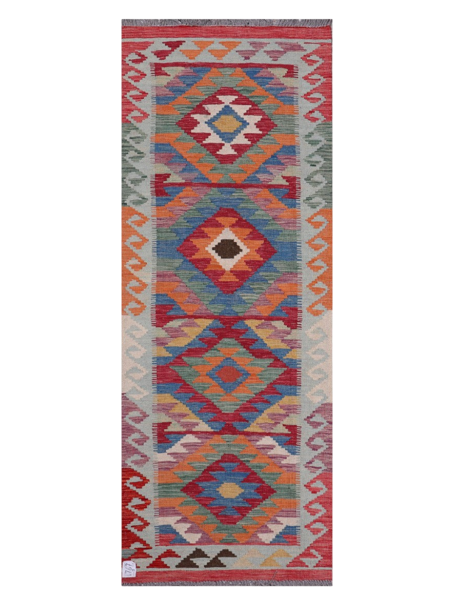 Maimana Kilim - 204 x 76 cm