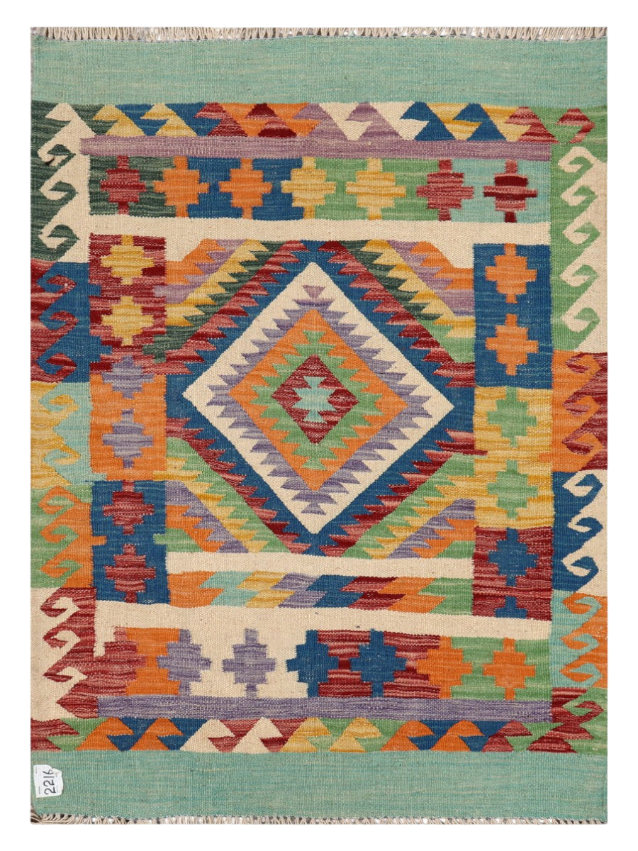 Maimana Kilim - 127 x 92 cm