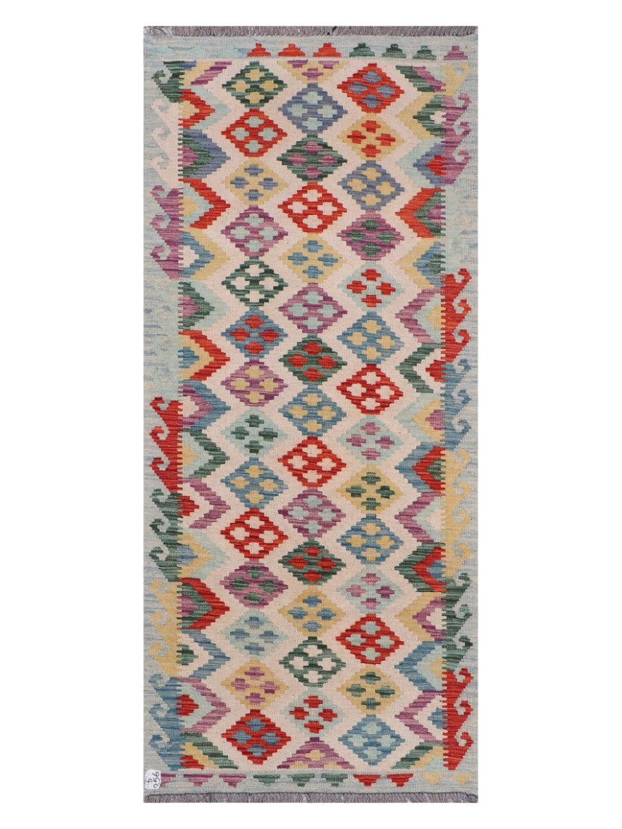 Maimana Kilim - 195 x 84 cm
