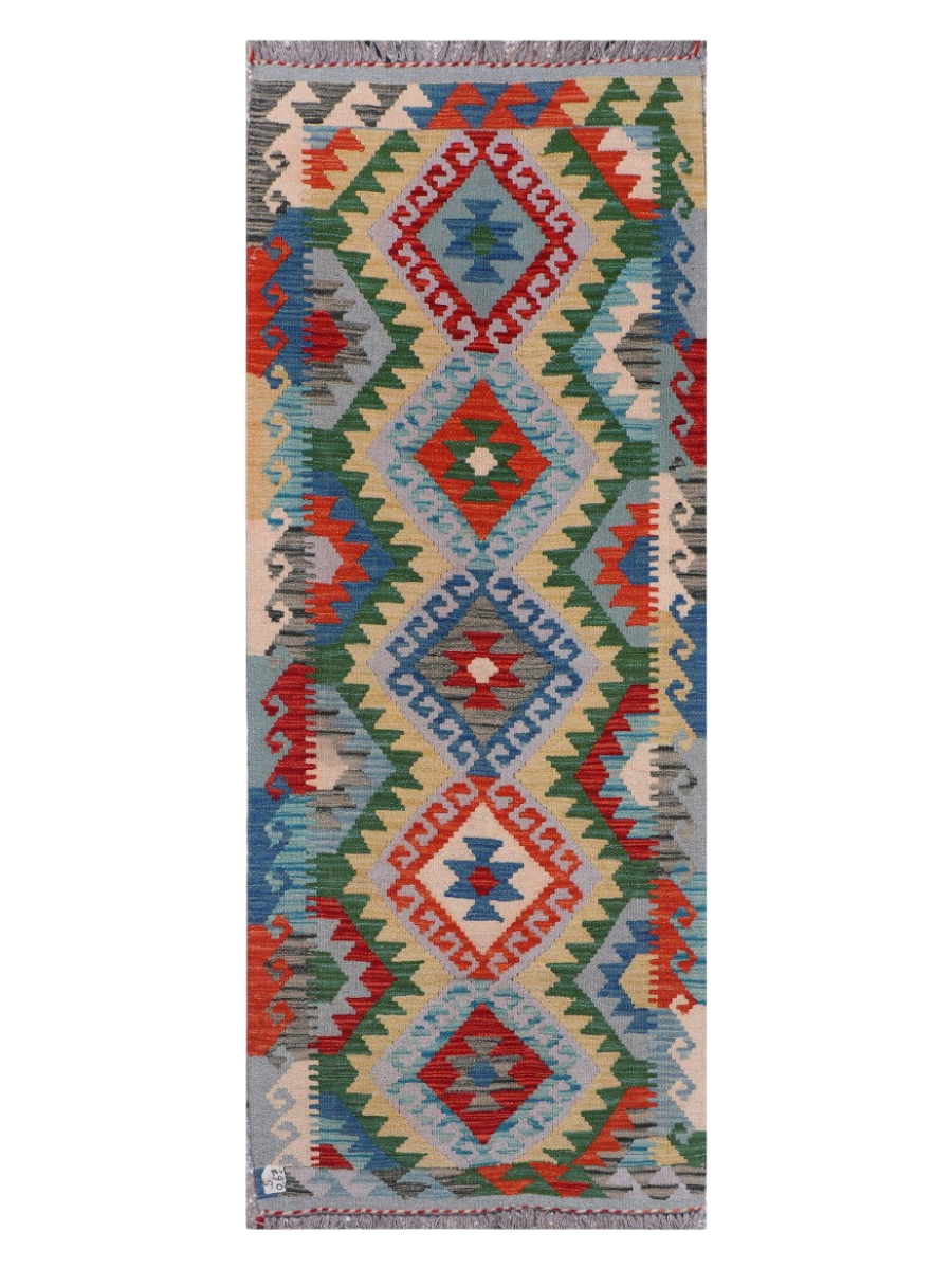Maimana Kilim - 204 x 79 cm