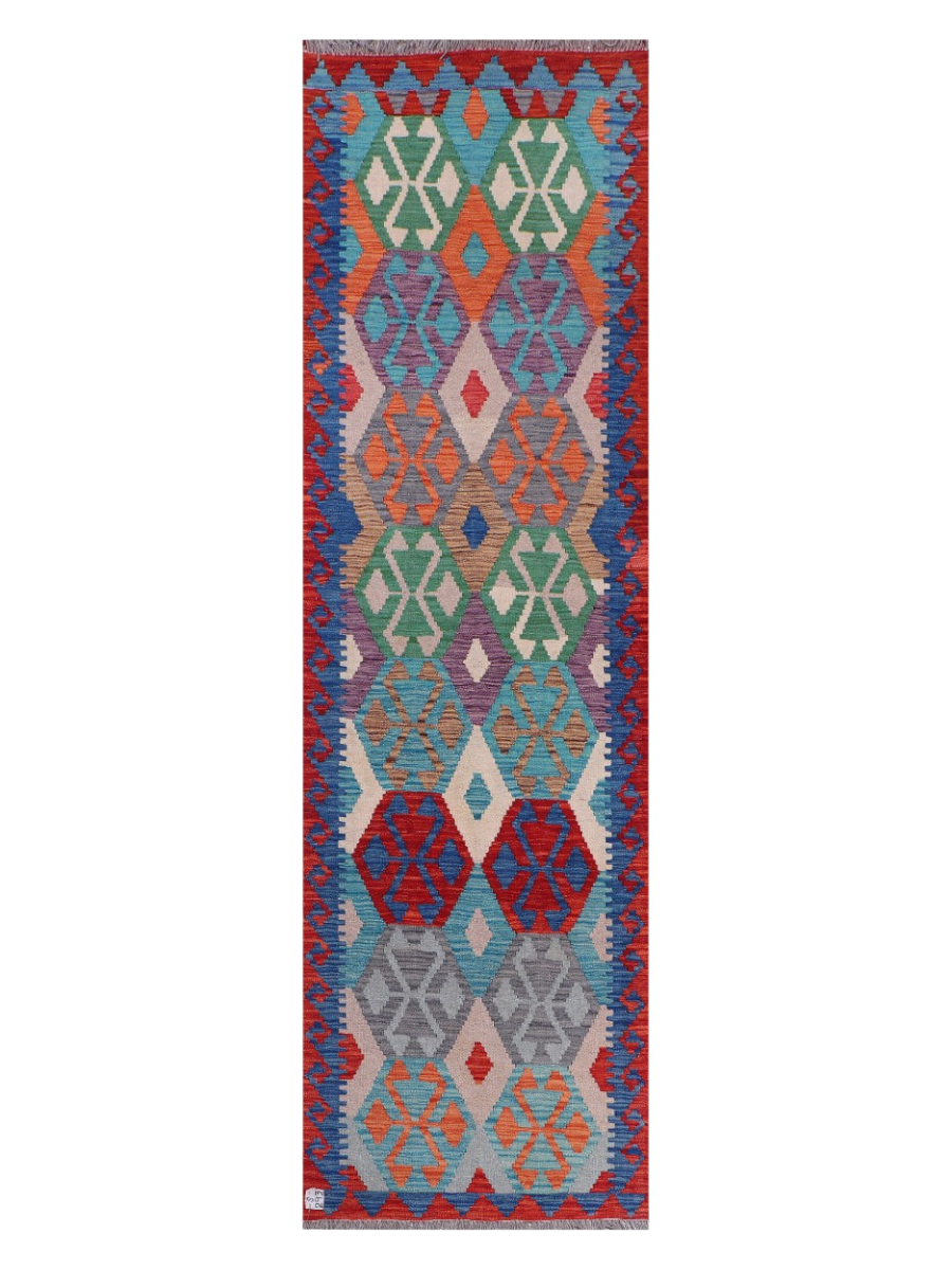 Maimana Kilim Runner - 278 x 81 cm