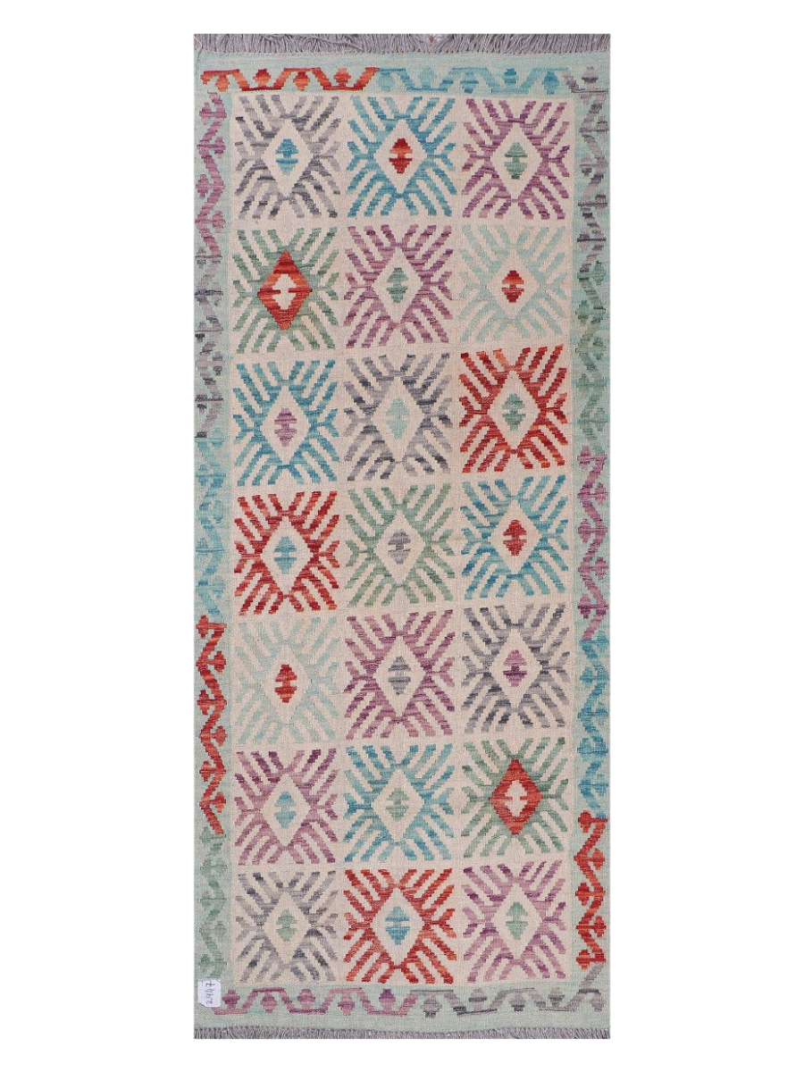 Maimana Kilim - 205 x 85 cm