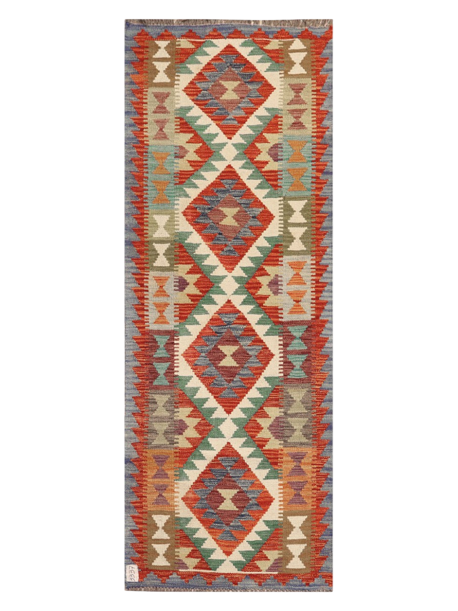 Maimana Kilim - 201 x 75 cm