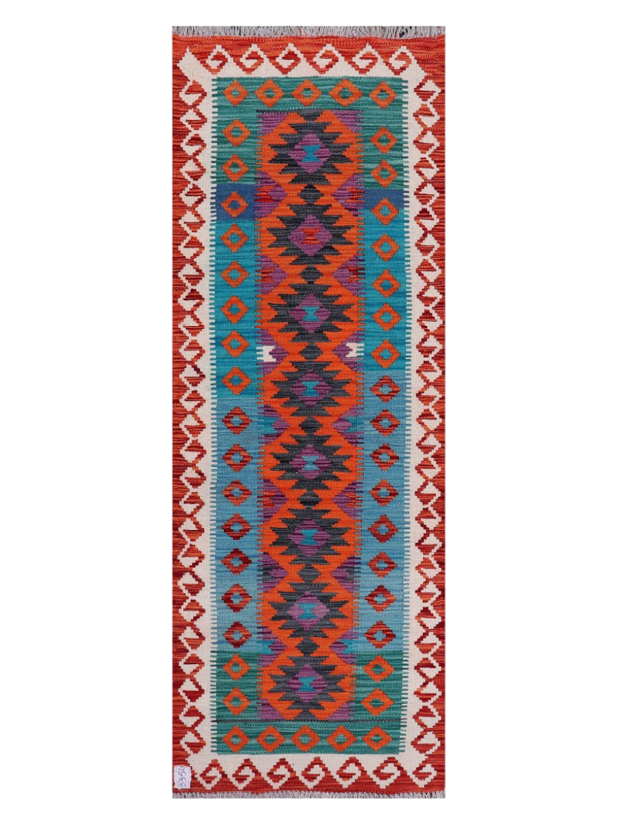 Maimana Kilim - 195 x 69 cm