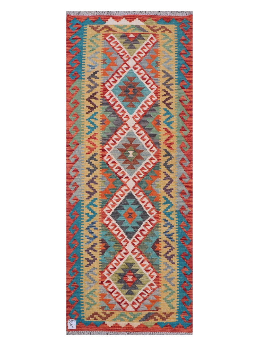 Maimana Kilim - 197 x 77 cm