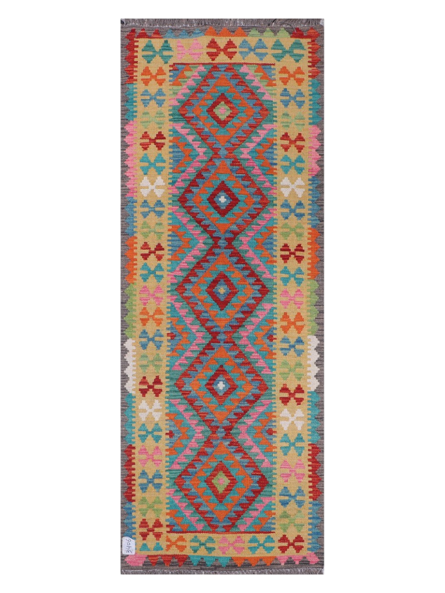 Maimana Kilim - 202 x 74 cm