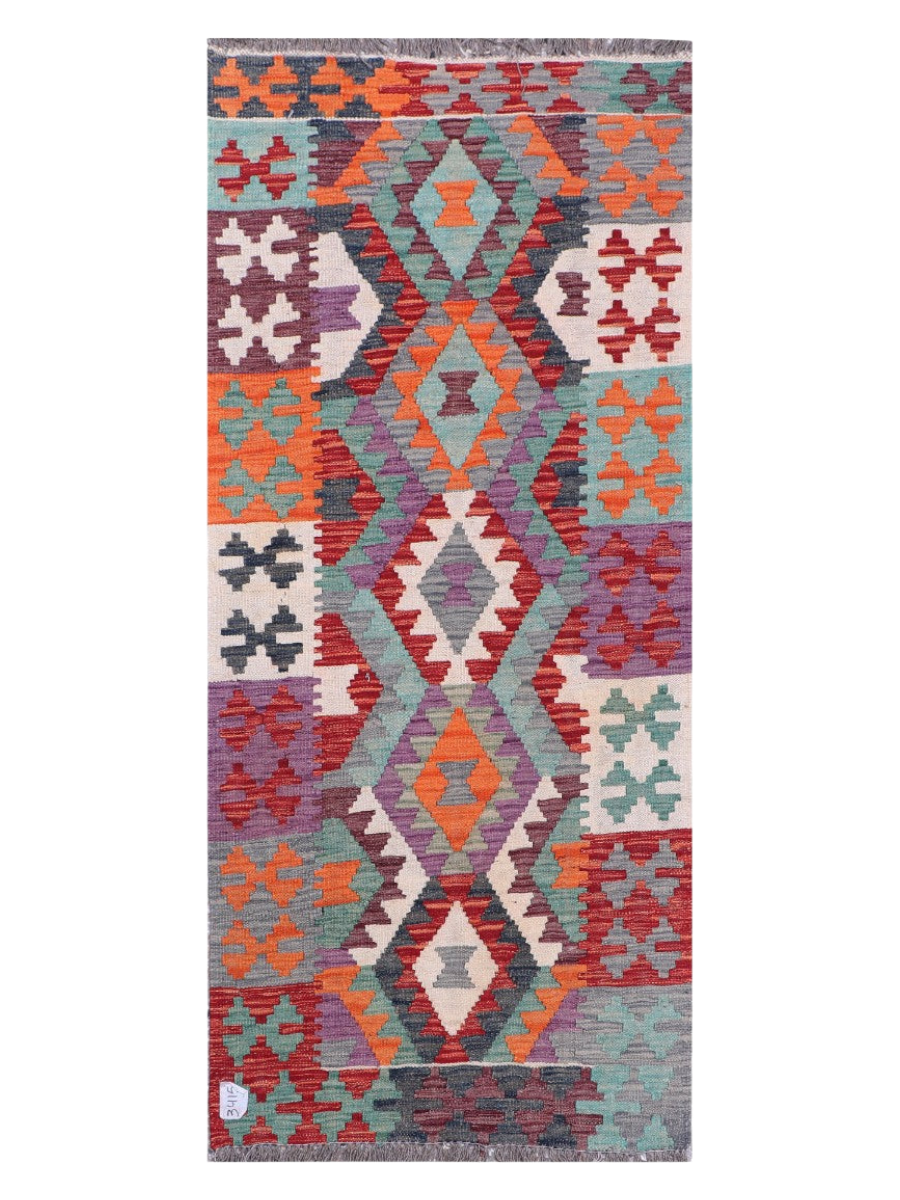 Maimana Kilim - 178 x 77 cm