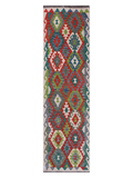 Maimana Kilim Runner - 296 x 82 cm