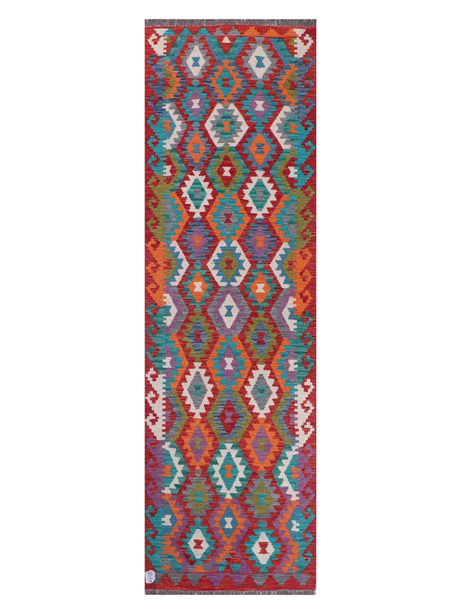 Maimana Kilim Runner - 295 x 88 cm