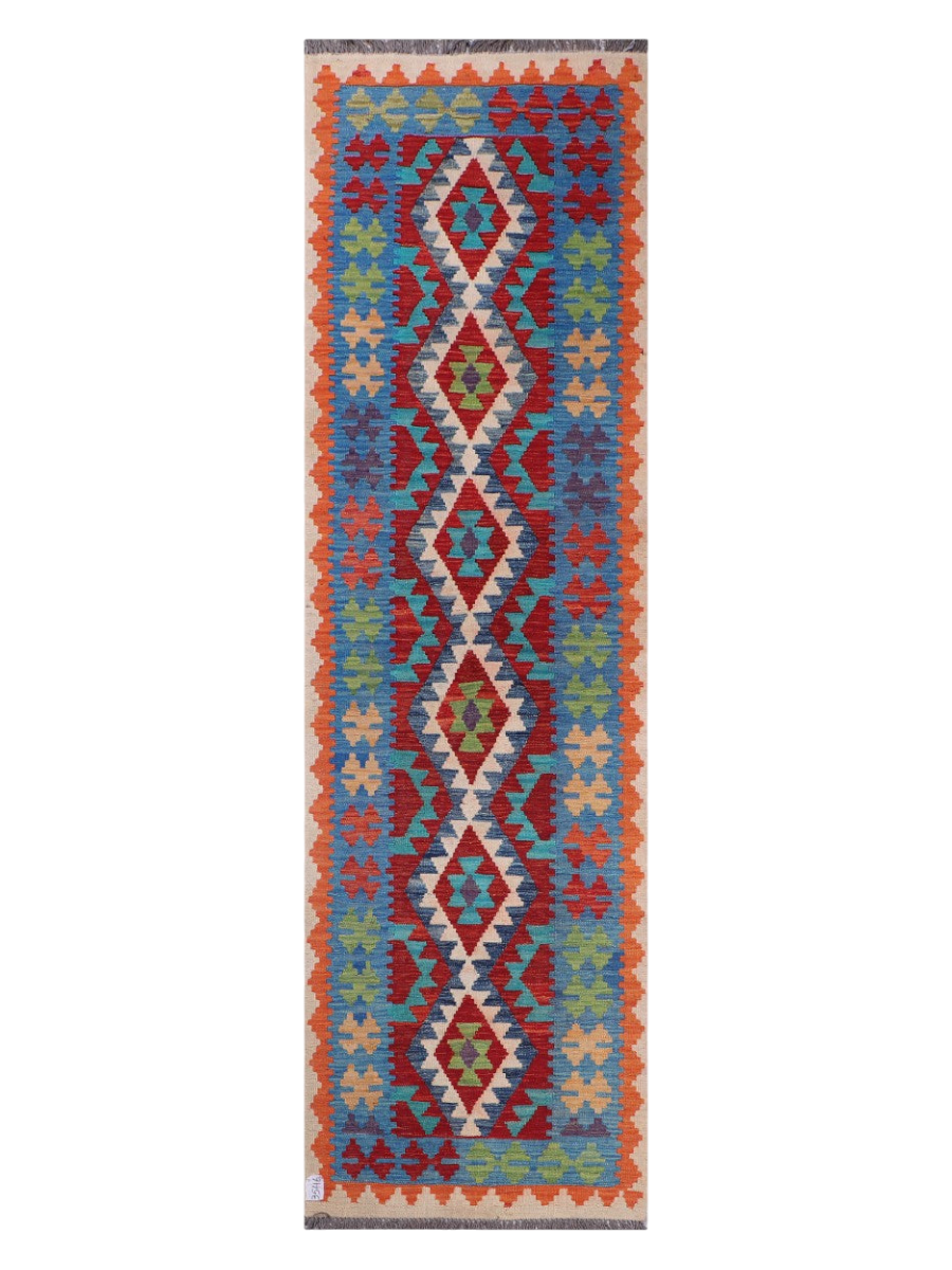 Maimana Kilim Runner - 290 x 84 cm