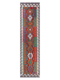 Maimana Afghanistan Kilim Runner - 298 x 78 cm