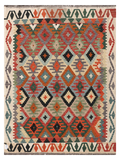 Maimana Afghanistan Kilim Rug - 194 x144 cm