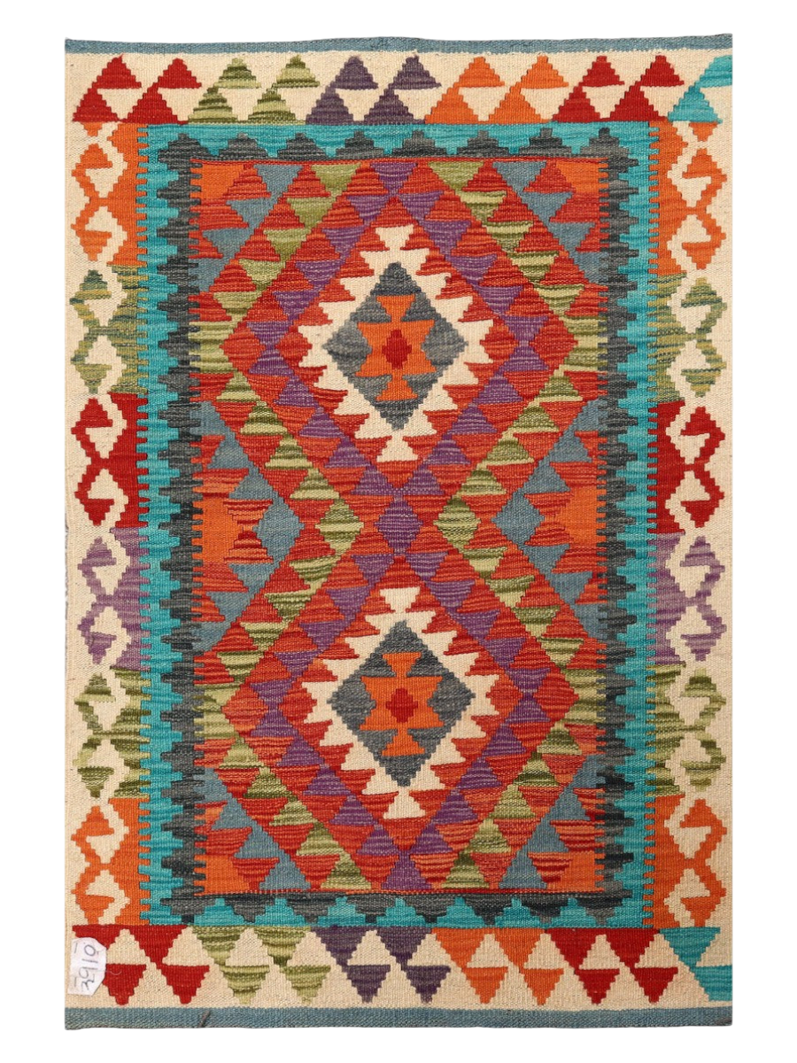 Maimana Kilim - 126 x 83 cm