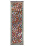 Maimana Afghanistan Kilim Runner - 292 x 88 cm