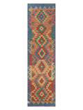 Maimana Afghanistan Kilim Runner - 288 x 78 cm