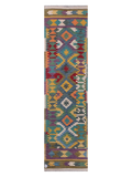 Maimana Afghanistan Kilim Runner - 292 x 77 cm