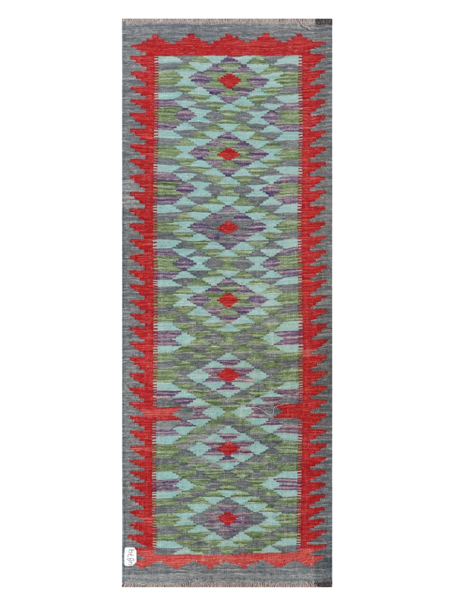 Maimana Kilim - 197 x 73 cm