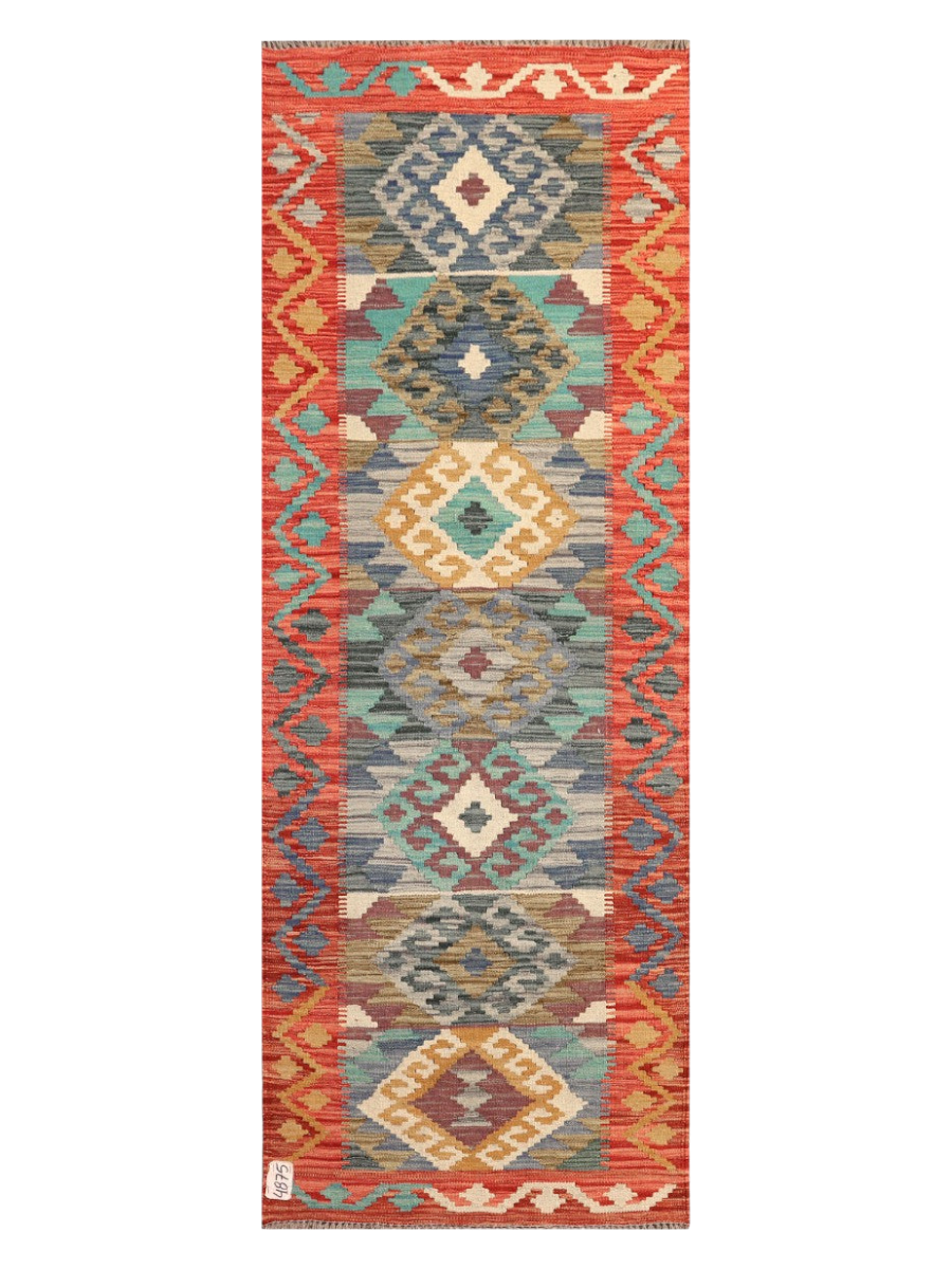 Maimana Kilim - 208 x 75 cm