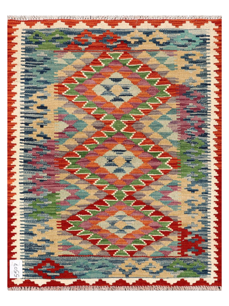 Maimana Kilim - 105 x 82 cm