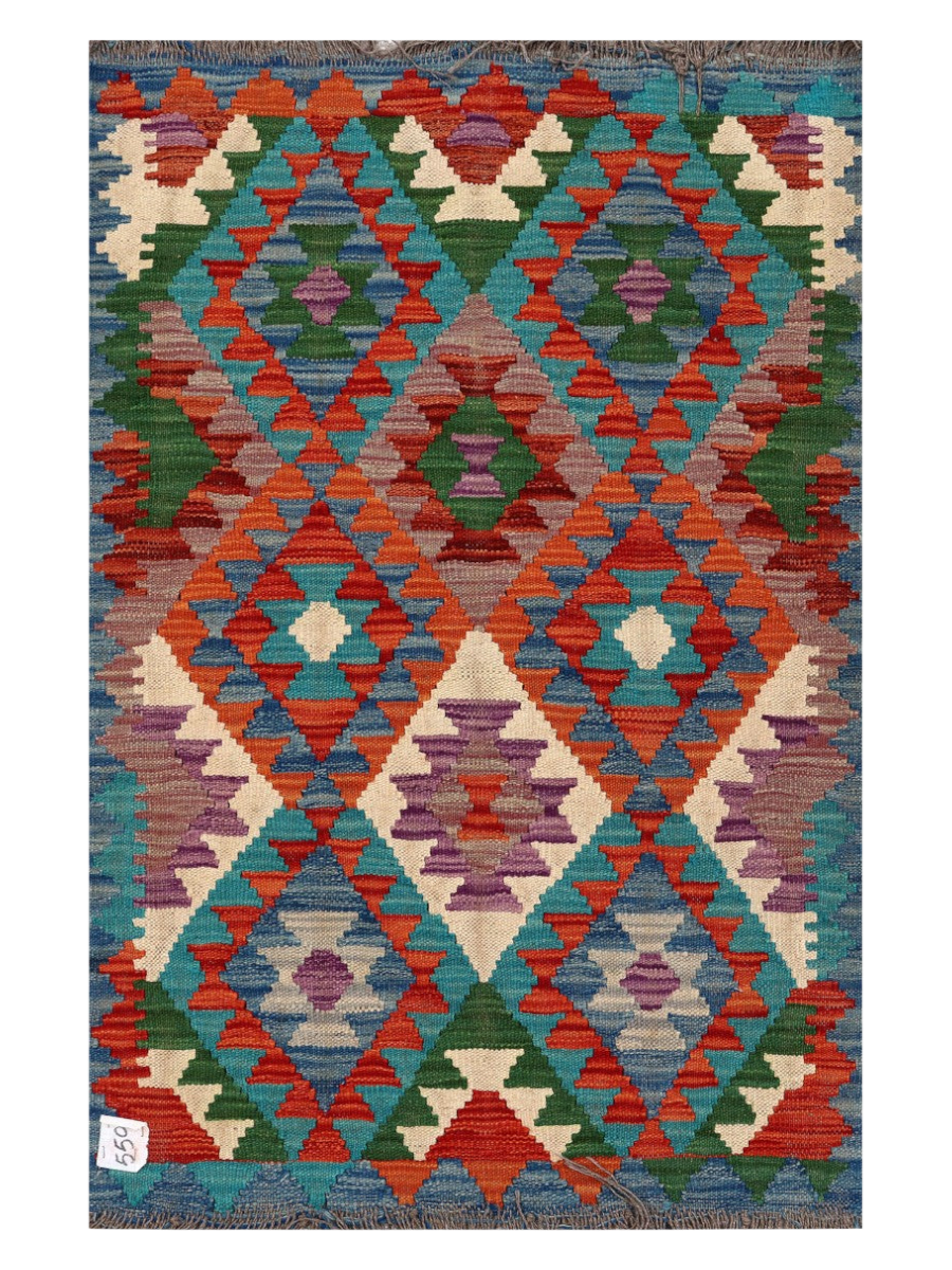 Maimana Kilim - 126 x 82 cm