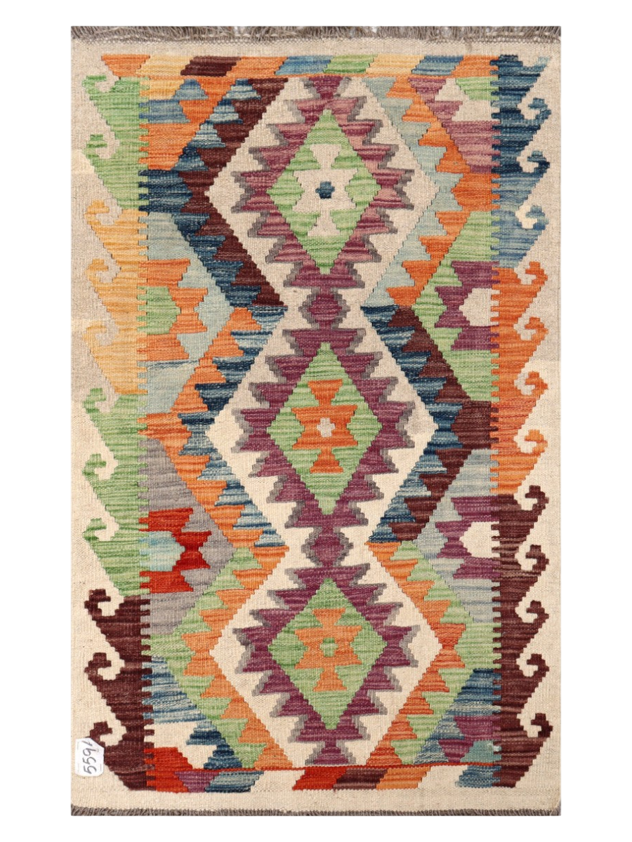 Maimana Kilim - 129 x 80 cm