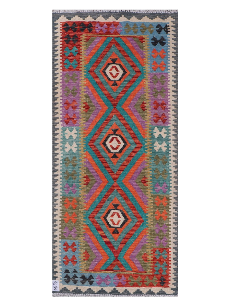 Maimana Kilim - 188 x 82 cm