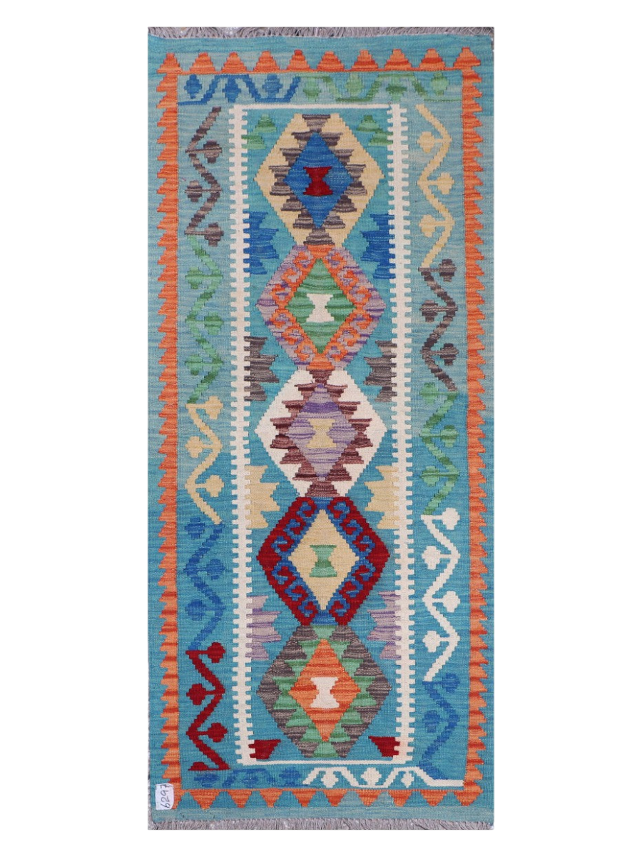 Maimana Kilim - 185 x 79 cm