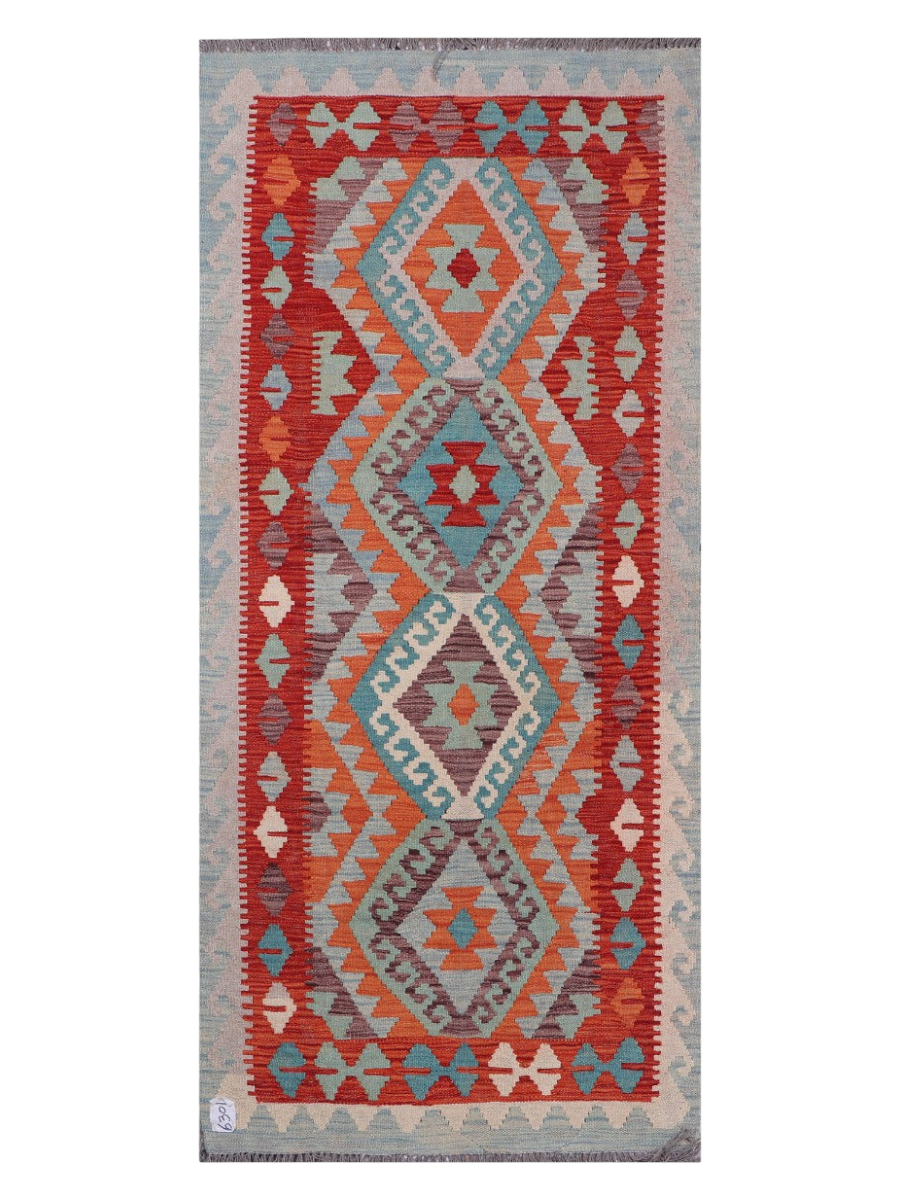Maimana Kilim - 195 x 87 cm