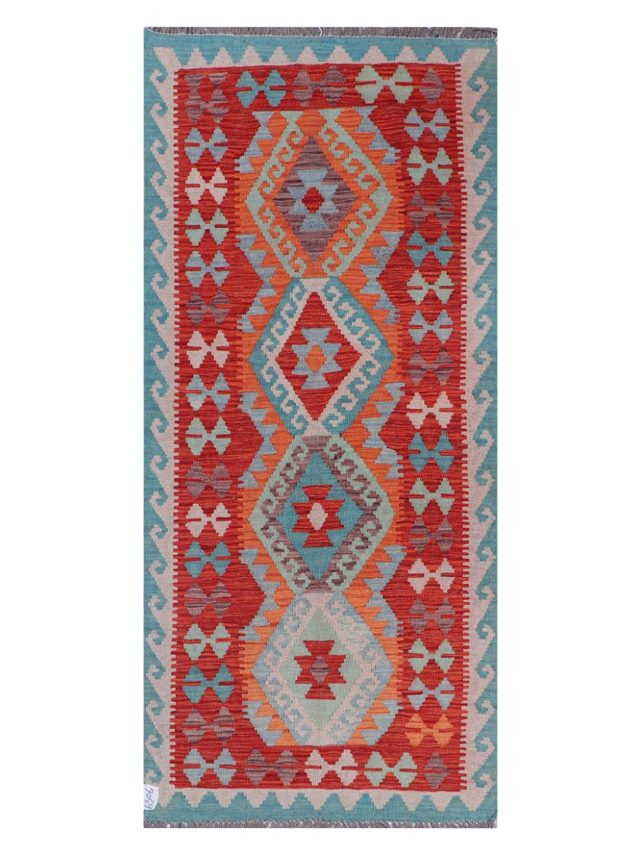 Maimana Kilim - 197 x 87 cm