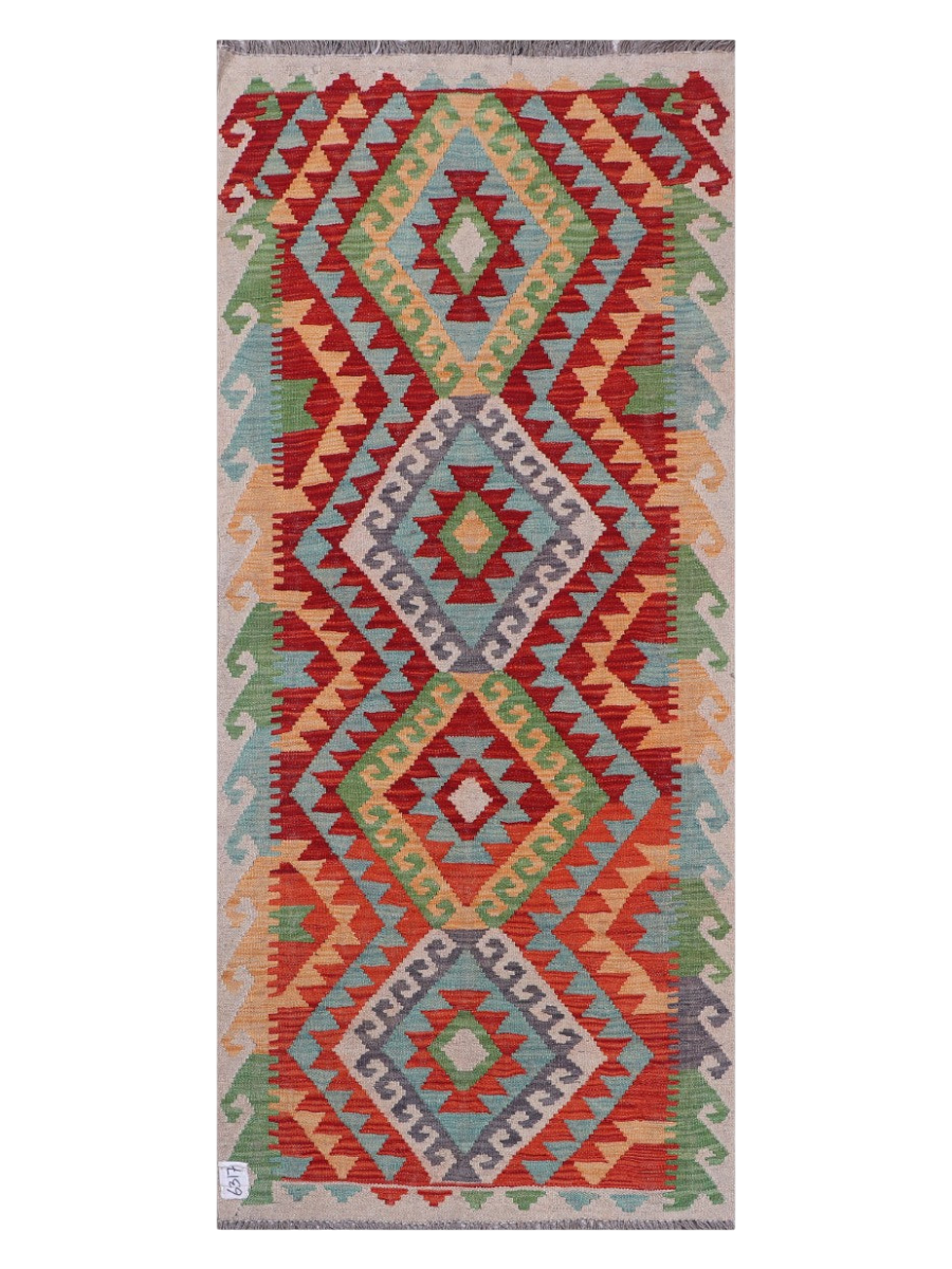 Maimana Kilim - 195 x 85 cm