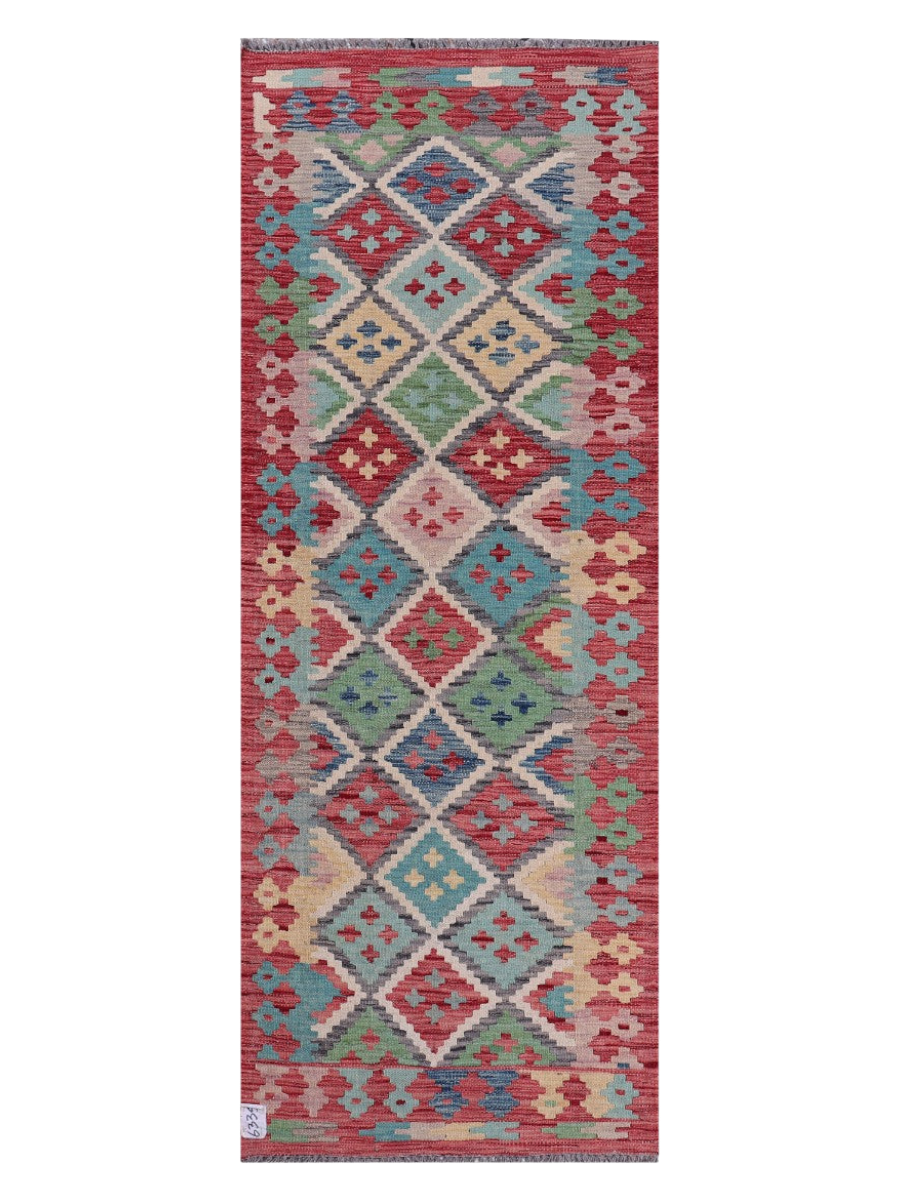 Maimana Kilim - 196 x 73 cm