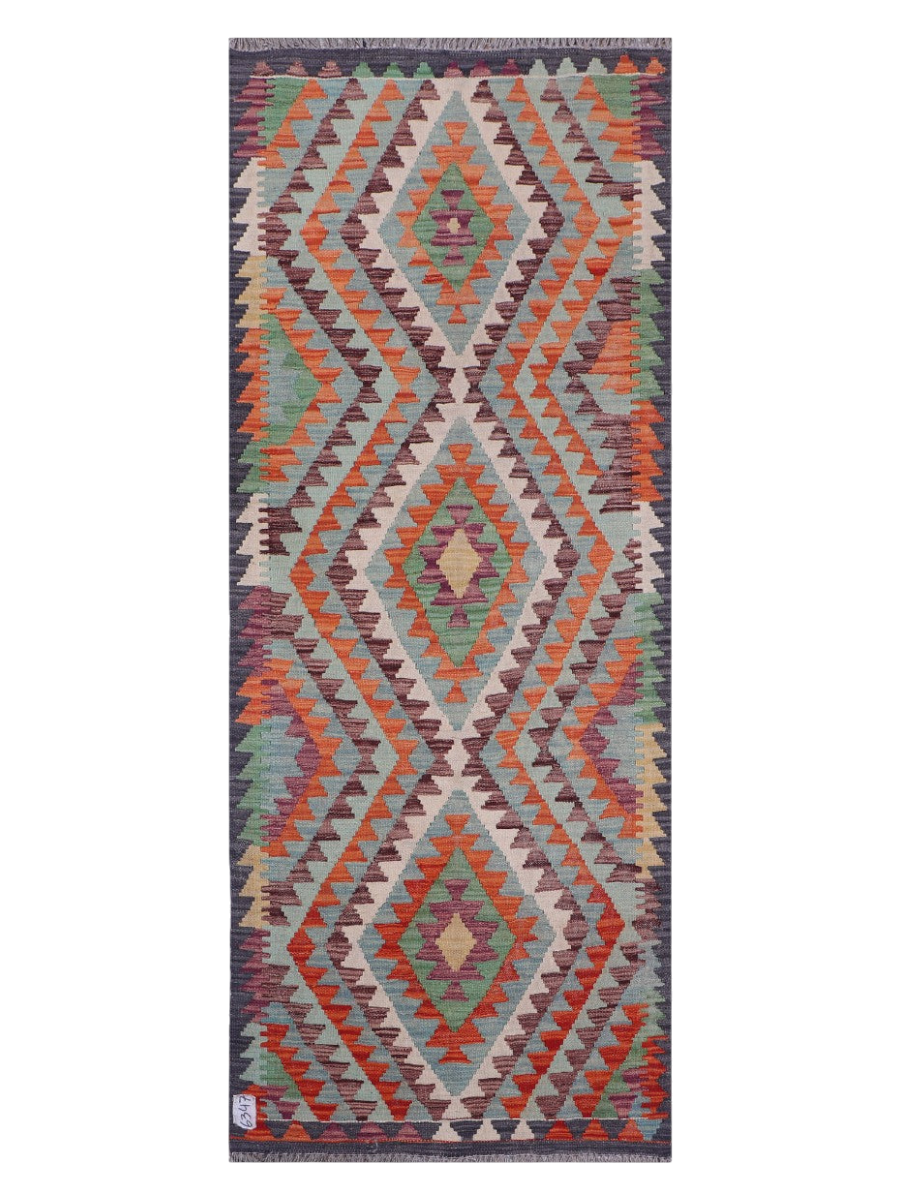 Maimana Kilim - 203 x 79 cm