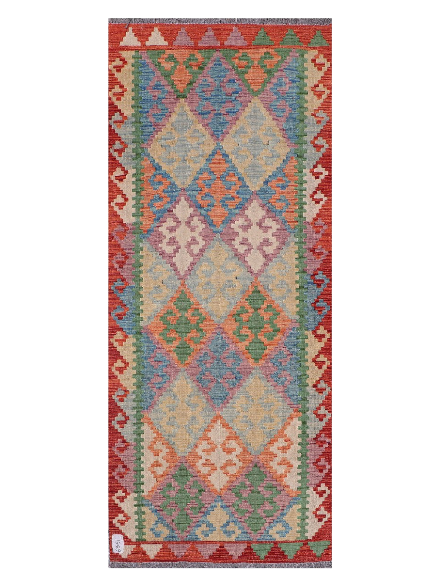 Maimana Kilim - 196 x 82 cm
