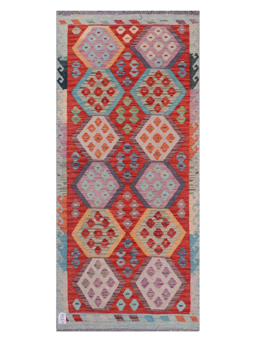 Maimana Kilim - 194 x 87 cm