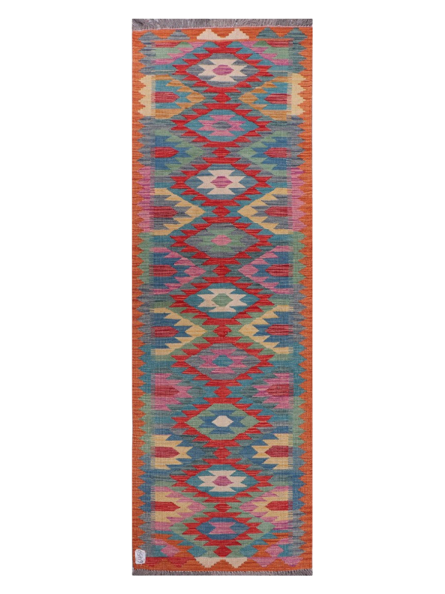 Maimana Kilim - 243 x 79 cm