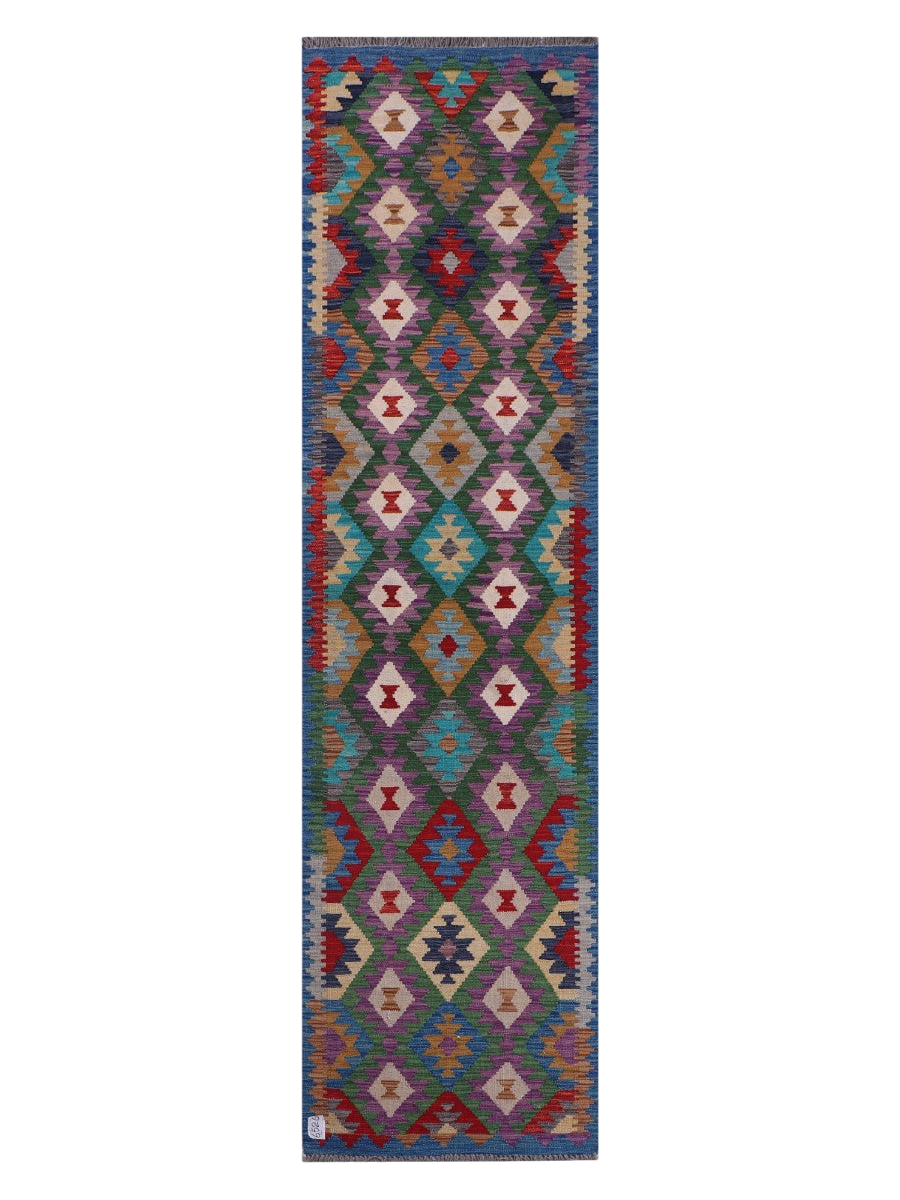 Maimana Kilim Runner - 303 x 80 cm