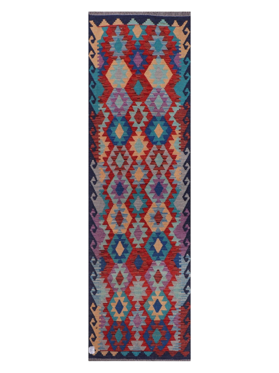 Maimana Kilim Runner - 286 x 84 cm