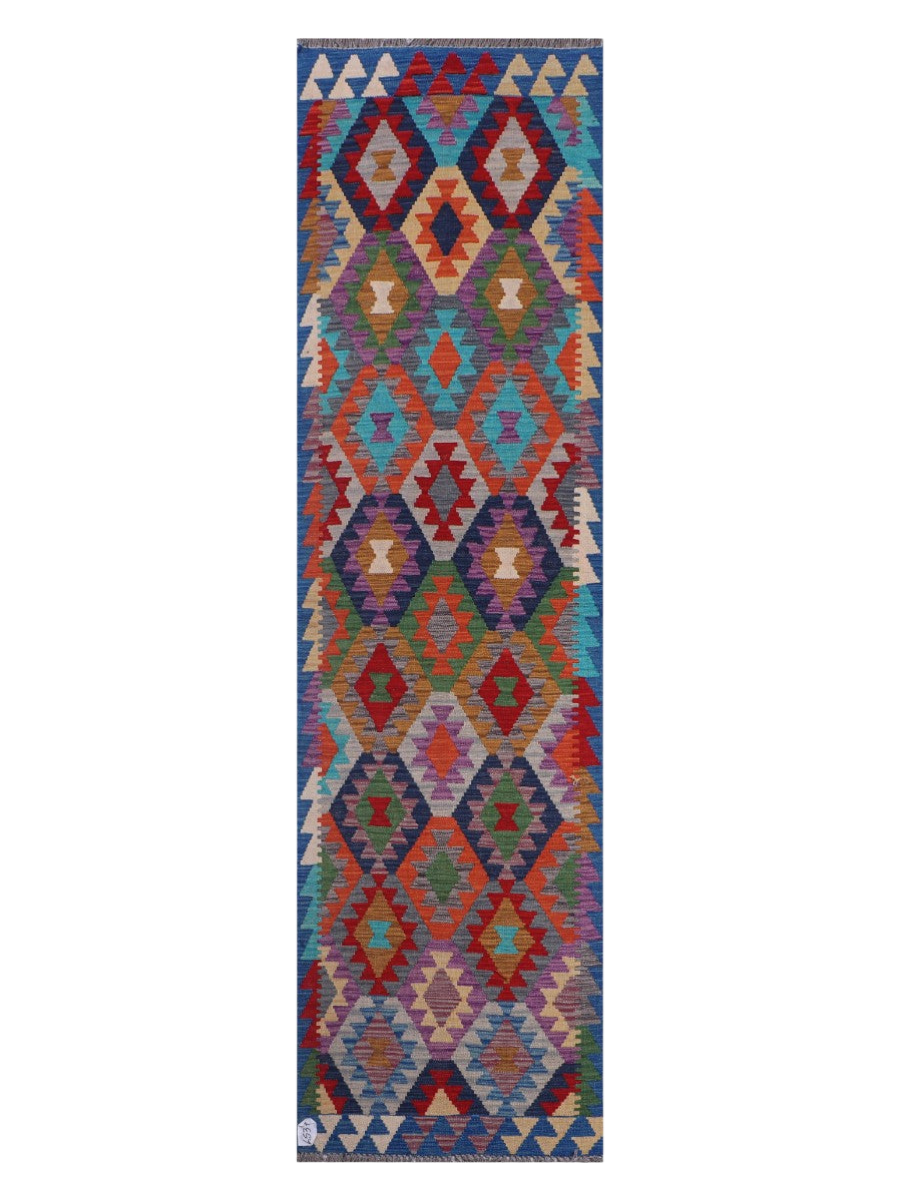 Maimana Kilim Runner - 281 x 77 cm
