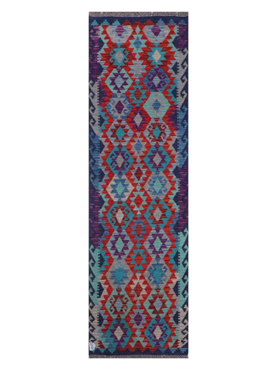 Maimana Kilim - 287 x 83 cm