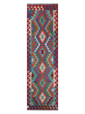 Maimana Afghanistan Kilim Runner - 283 x 83 cm