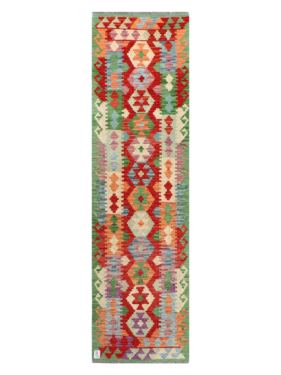 Maimana Kilim Runner - 283 x 80 cm