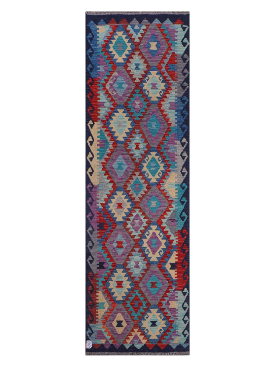 Maimana Kilim Runner - 290 x 88 cm