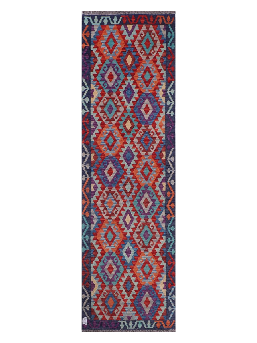 Maimana Kilim Runner - 283 x 83 cm