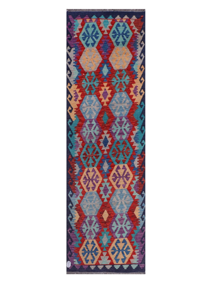 Maimana Kilim Runner - 281 x 84 cm