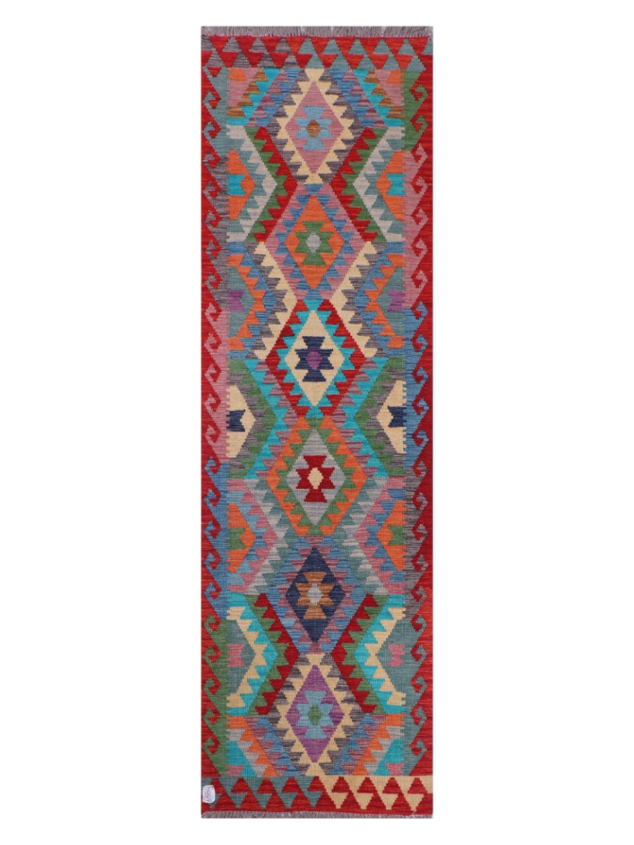 Maimana Kilim Runner - 293 x 86 cm