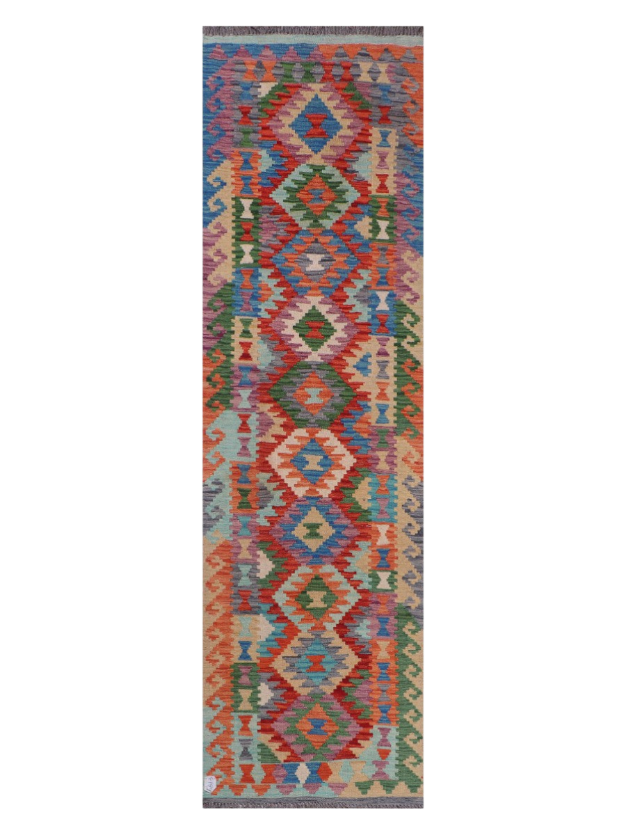 Maimana Kilim Runner - 287 x 82 cm